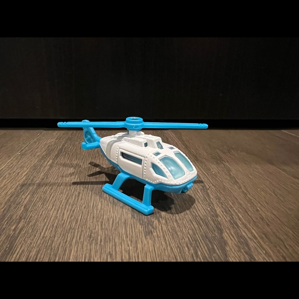 Burger King Kids Promo #3 Matchbox Rescue Helicopter Toy